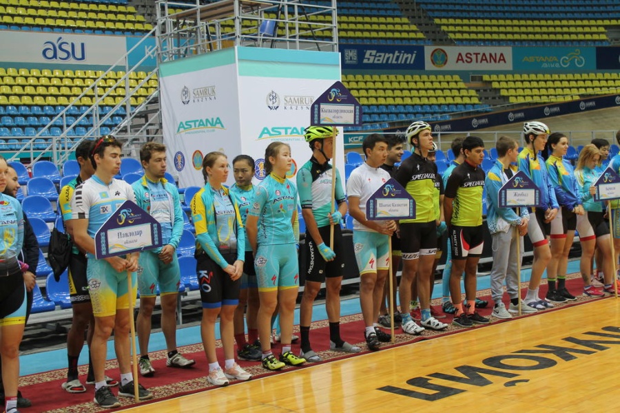 Велоспорттан ҚР Ұлттық чемпионатының ашылу салтанаты өтті