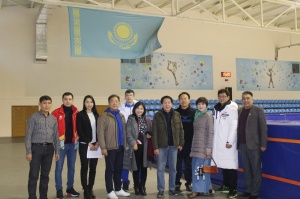 The Republican Cycling Track received a delegation from the Gyeonggi Province Sports Association for the Disabled