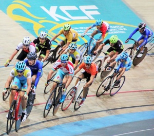 Immediately two championships were held on the cycle track "Saryarka"