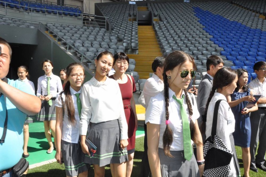 Excursion across Saryarka Cycle Track and Astana-Arena Stadium: Local History Research Expeditions "Tugan Yelge Tagzym"