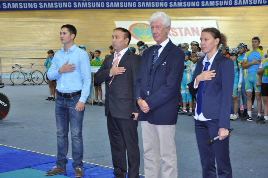 Opening of the Kazakhstan Cycling Championship