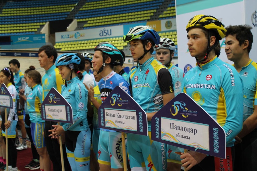 Велоспорттан ҚР Чемпионатының ашылу салтанаты өтті