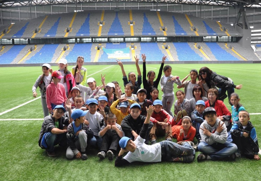In the period from July 15 to July 29, 2014 Tourist Information Center LLP under the Akimat of Astana visited cycle track Saryarka and stadium Astana Arena.