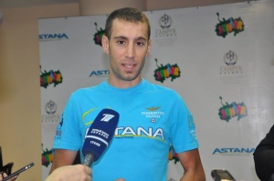 Vincenzo Nibali shared his secrets of success with the young cyclists