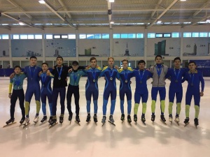 Kazakhstan Championship in short track junior starts December 18, 2017