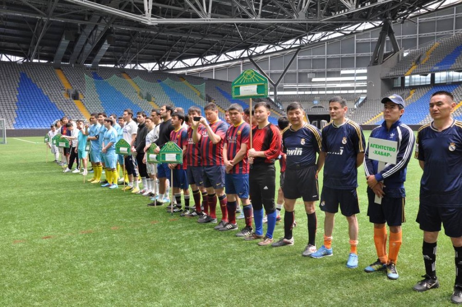 Mini-football tournament among the media of the Republic of Kazakhstan