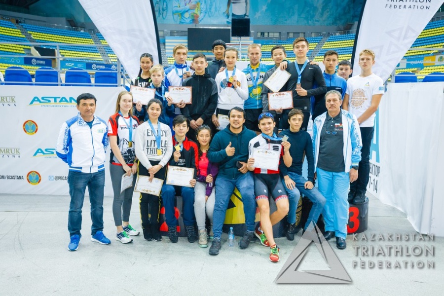 Триатлоннан ұлттық біріншілік жеңімпаздары анықталды 