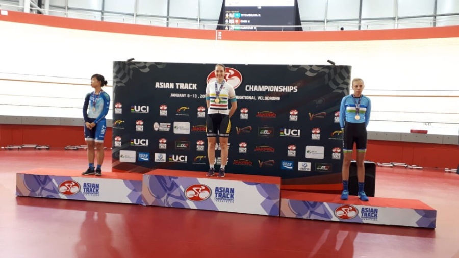 Велошабандоздарымыз Азия  чемпионатында үздік нәтиже көрсетті
