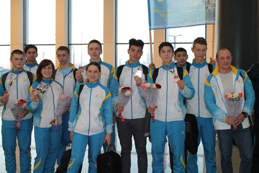 Малайзияда өткен Азия чемпионатына қатысқан спортшыларды әуежайда күтіп алу