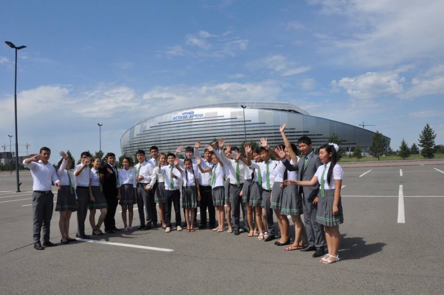 Excursion across Saryarka Cycle Track and Astana-Arena Stadium: Local History Research Expeditions "Tugan Yelge Tagzym"