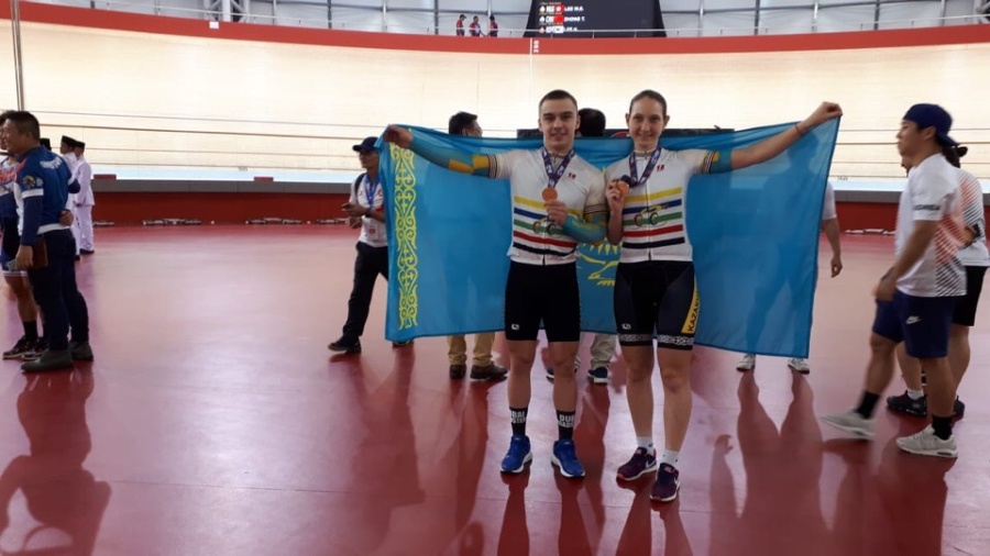 Велошабандоздарымыз Азия  чемпионатында үздік нәтиже көрсетті