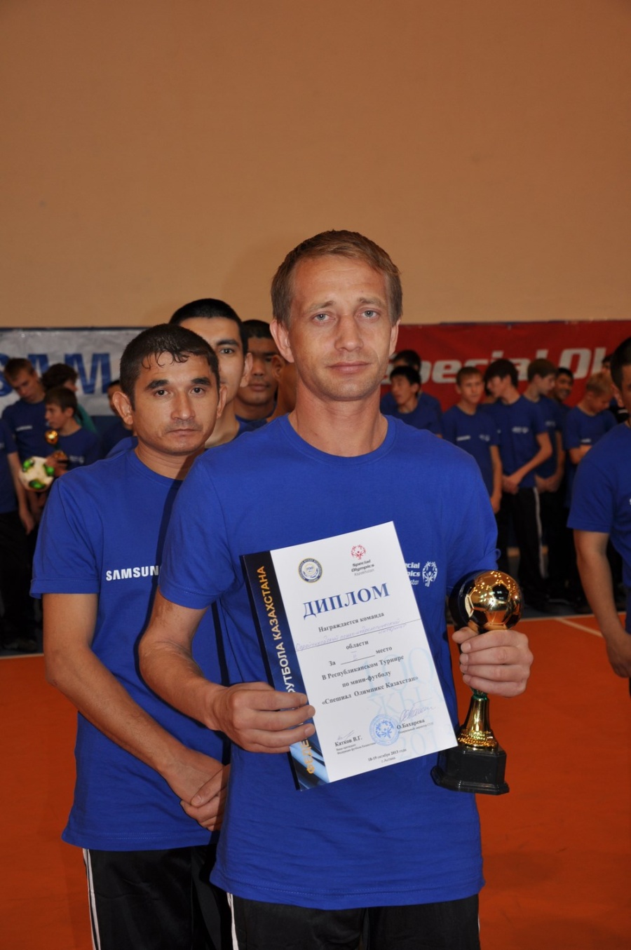 The republican mini-football tournament was held on the Saryarka bike track