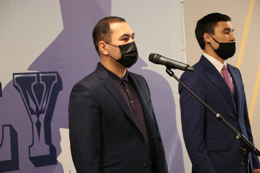 Qazaqstan жеңілатлетикалық спорт кешенінде бокс залы ашылды