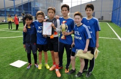 Kazakh-Turkish Lyceum Team won in a football tournament among schoolchildren of Astana