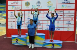 Astana team conceded Almaty sportsmen in Kazakhstan Cycling Championship