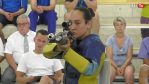 Казахстанская спортсменка двухкратная чемпионка мира по пулевой стрельбе!
